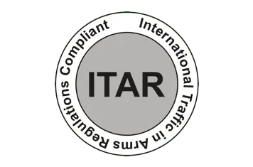 Logo of ITAR Compliant