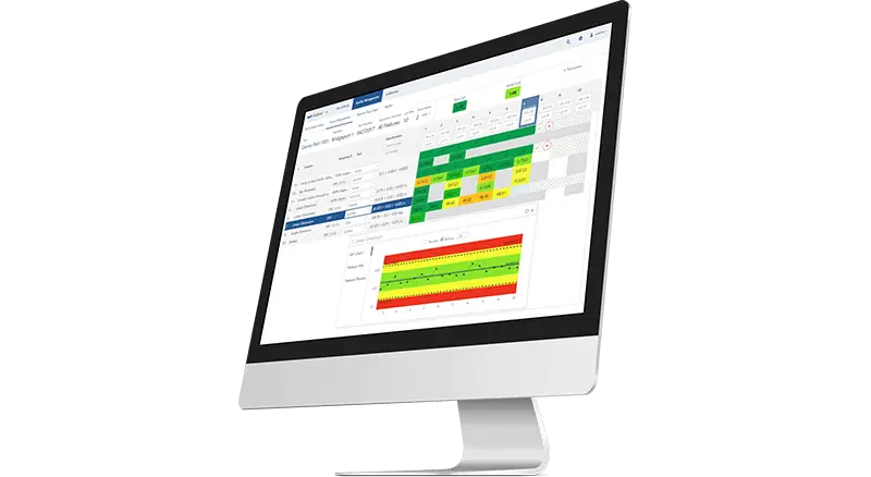 Net-Inpsect Quality Management Capability Chart