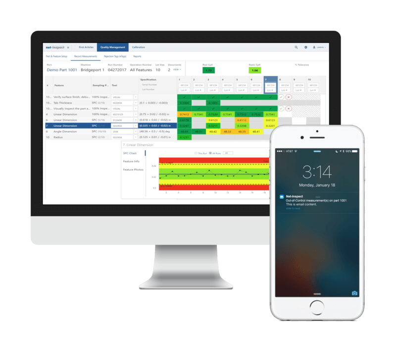 Net-Inspect nonconformance software solution